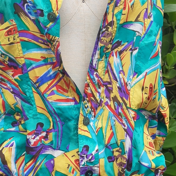 Loveworn silk top/cover up - Picture 4 of 4
